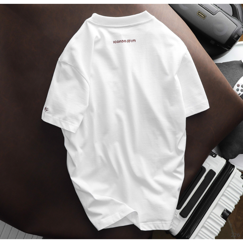 Áo thun nam ICDN Teddy Bear Team chất Cotton mát co giãn tối ưu - ATID0226