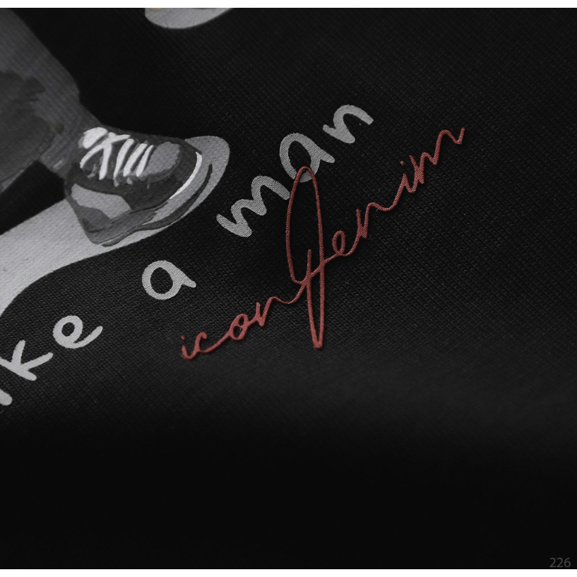 Áo thun nam ICDN Teddy Bear Team chất Cotton mát co giãn tối ưu - ATID0226