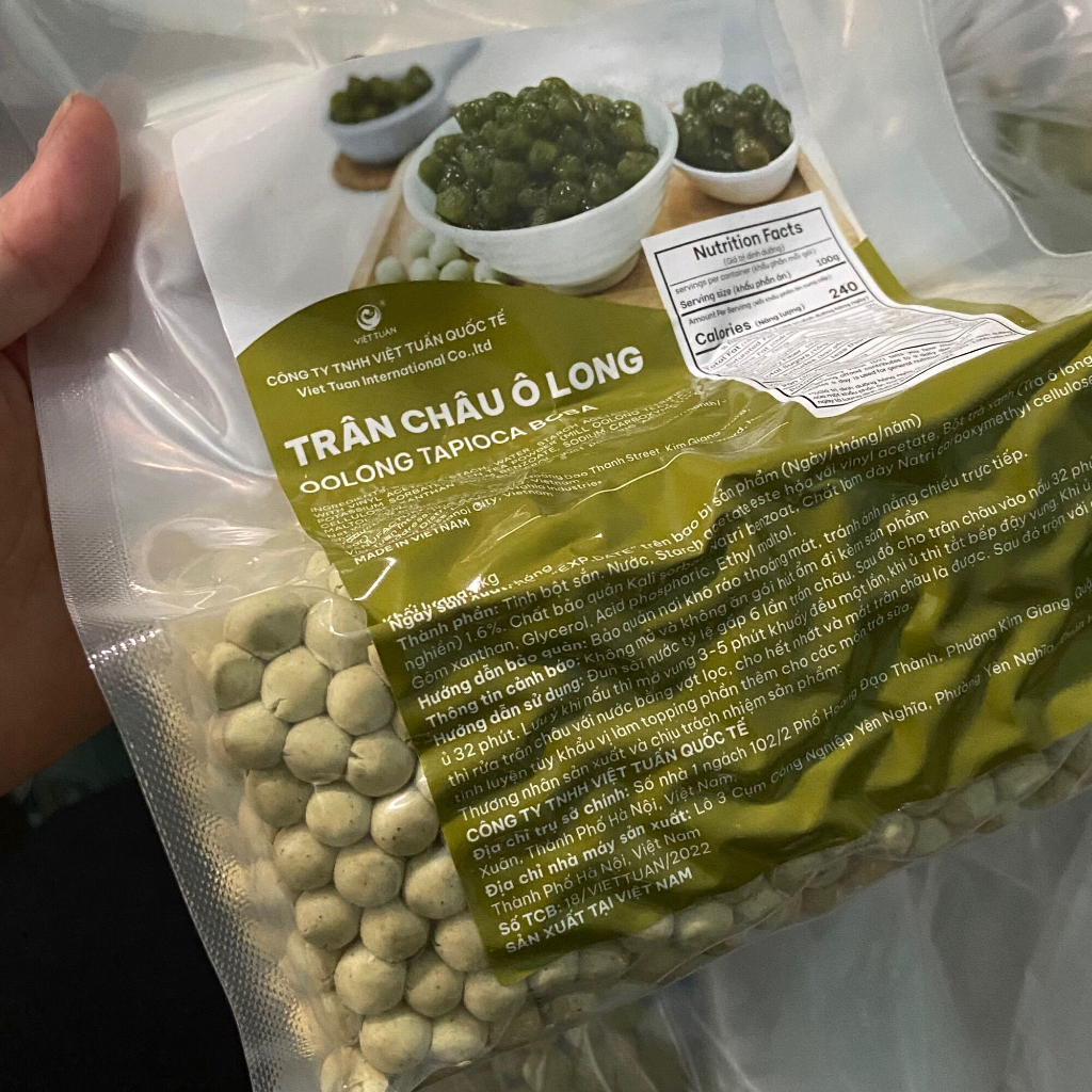 TRÂN CHÂU Ôlong lài gói 1kg