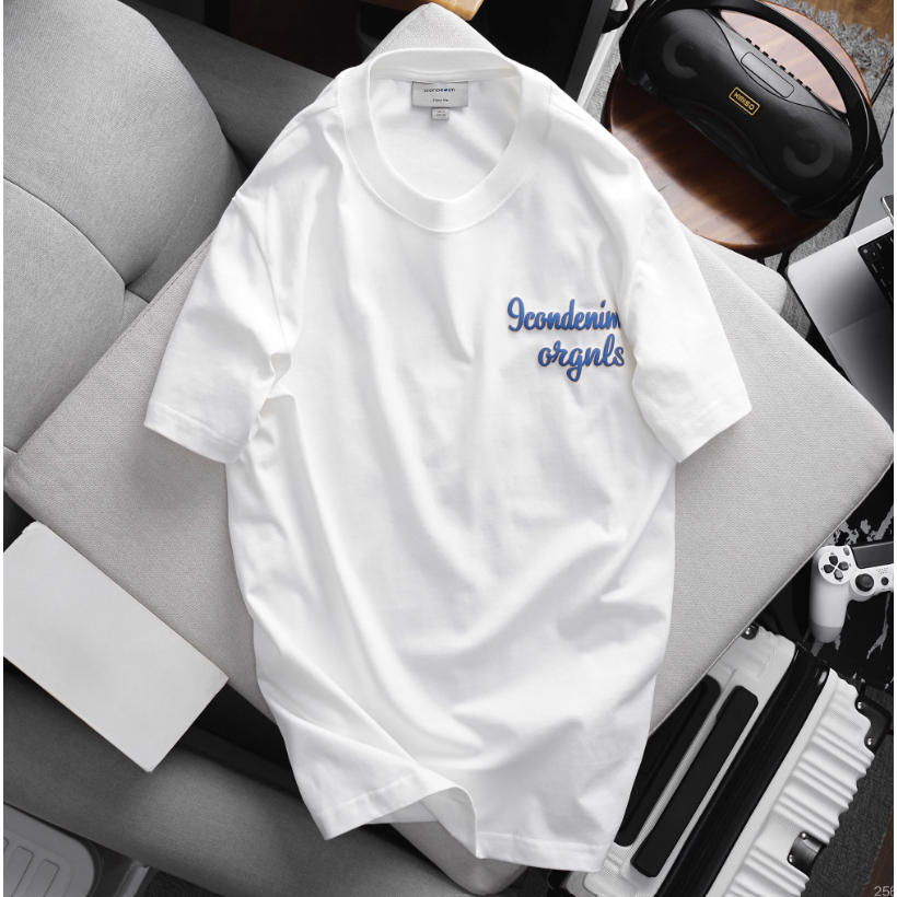 Áo thun nam ICDN Delicious Meal Bánh Mì chất Cotton mềm mịn co giãn tốt - ATID0256