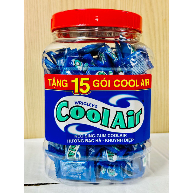 KẸO SINGUM COOLAIR VIÊN . HỘP 165 gói 2v🌷🌷💐🌹