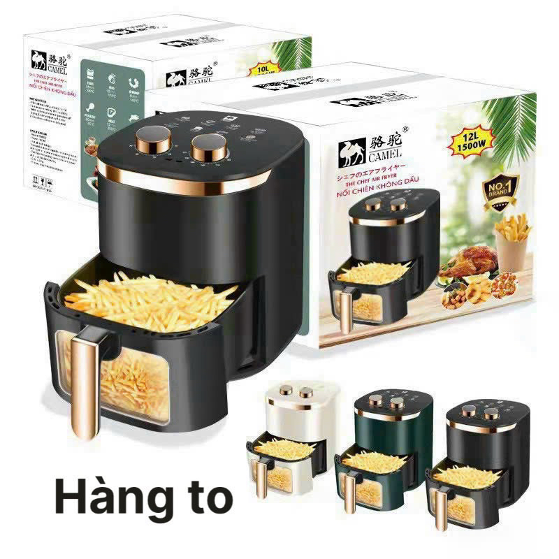 Nồi chiên không dầu Camel 7L 8L 9L bảo hành chính hãng