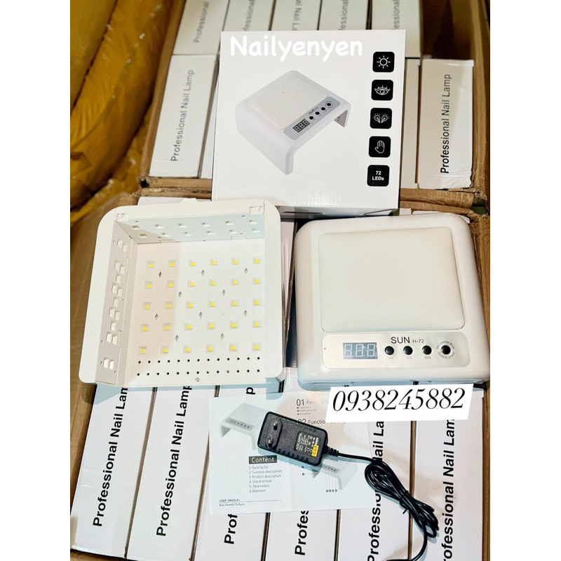 MÁY HƠ GEL SUN X11 - X15 max công suất 280w