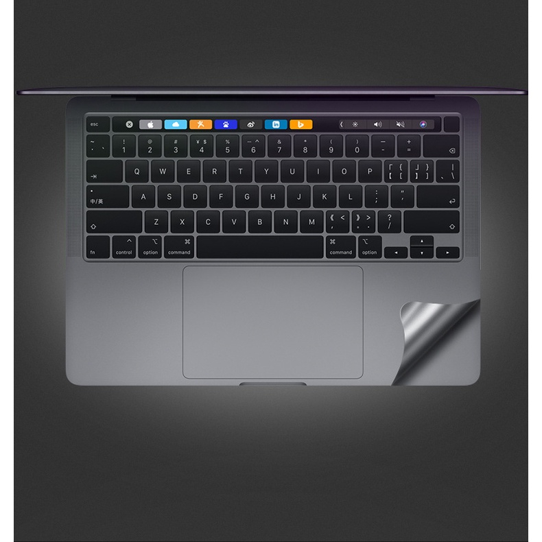 Bộ dán Mácbook 4 in 1 cao cấp, chống trầy xước dành cho máy 13 inch, 14 inch và 16 inch