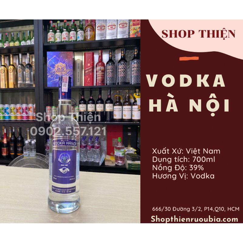 [Việt Nam]Vod.ka Hà Nội Lớn 39.5 700ml