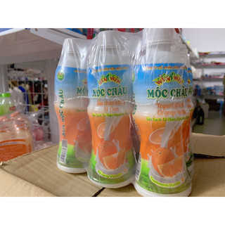 Chai sữa chua uống vị cam Mộc Châu 350ml