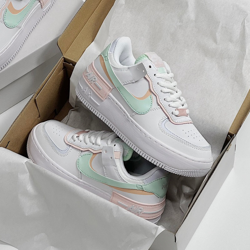 JDK STORE_Giày Sneaker Af1 Shadow White Atmosphere