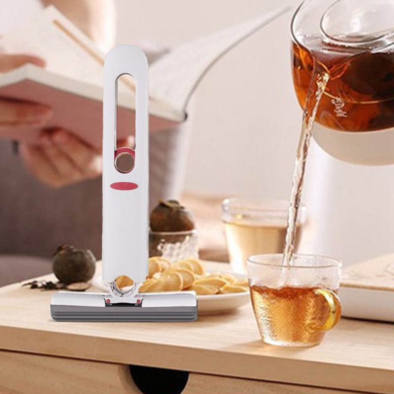 Cây Lau Đa Năng, Cây Lau Bếp mini, Chổi Lau Lau Phòng Tắm, Lau Kính, Xe Hơi Bóp Tay Tiện Dụng CLB02