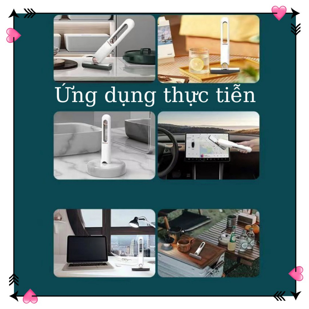 Cây Lau Đa Năng, Cây Lau Bếp mini, Chổi Lau Lau Phòng Tắm, Lau Kính, Xe Hơi Bóp Tay Tiện Dụng CLB02