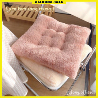 Đệm sang trọng Ghế ăn tại nhà hình vuông bằng nhung mềm (Sỉ hot)