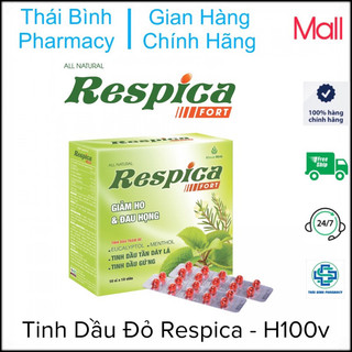 Respica Đỏ - Hộp 100v