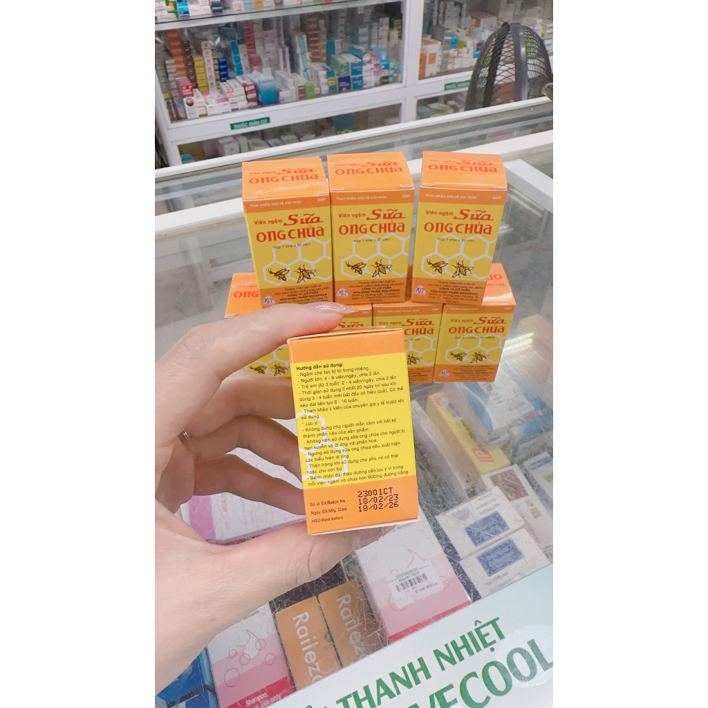 Viên kẹo ngậm Sữa Ong Chúa