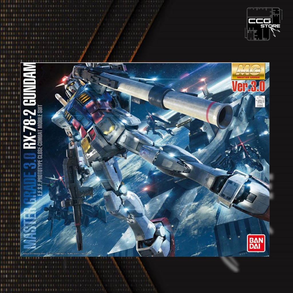Mô hình lắp ráp Gunpla - BANDAI - MG 1/100 RX-78-2 Gundam Ver3.0