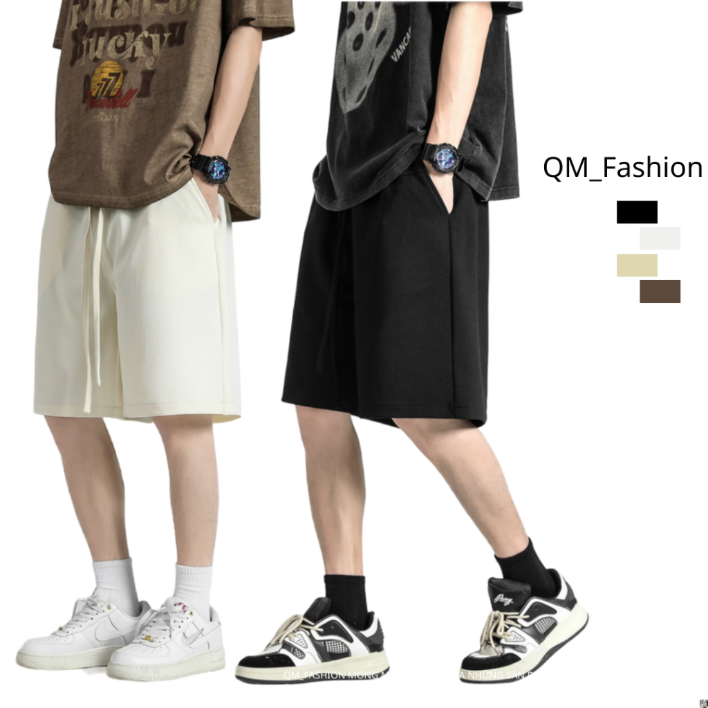 Quần short đùi thể thao nam nữ vải tổ ong cao cấp thấm hút mồ hôi WIND, đùi ống rộng mặc nhà, quần short dạo phố