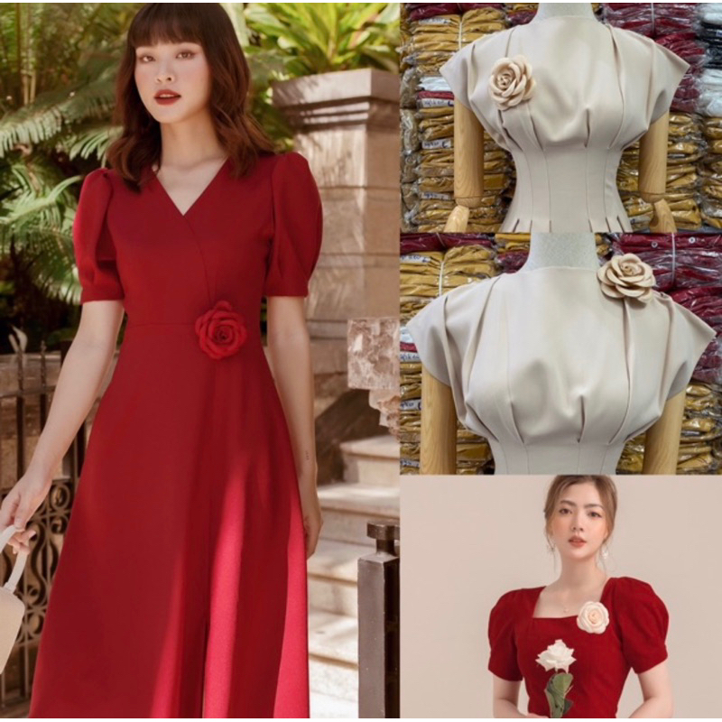 Ghim cài áo nữ, bông cài áo handmade