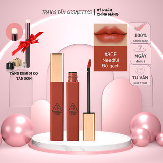 Son kem 3CE Cloud Lip Tint Needful- đỏ cam gạch