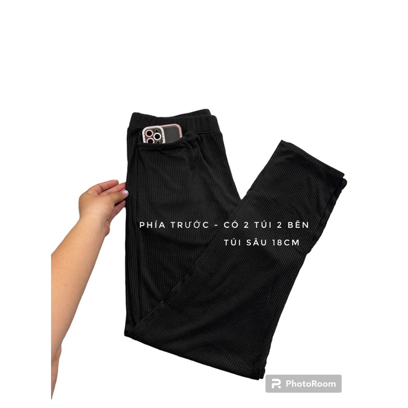 QUẦN LEGGING DÀI THUN GÂN TĂM