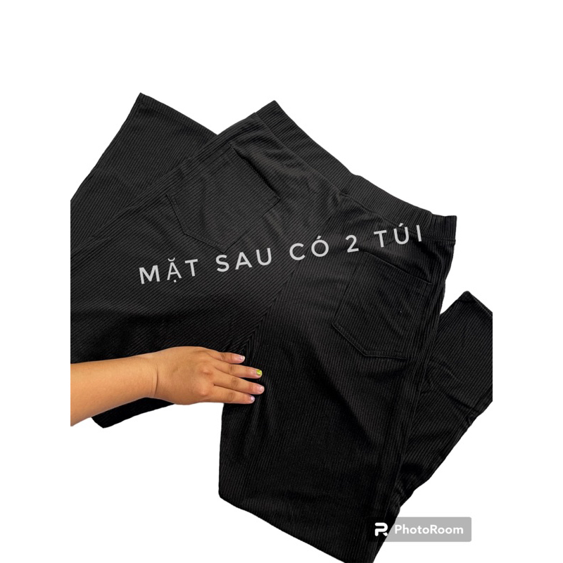 QUẦN LEGGING DÀI THUN GÂN TĂM