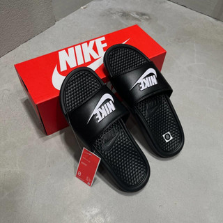 Dép quai ngang thể thao benassi jdi logo black 343880 090