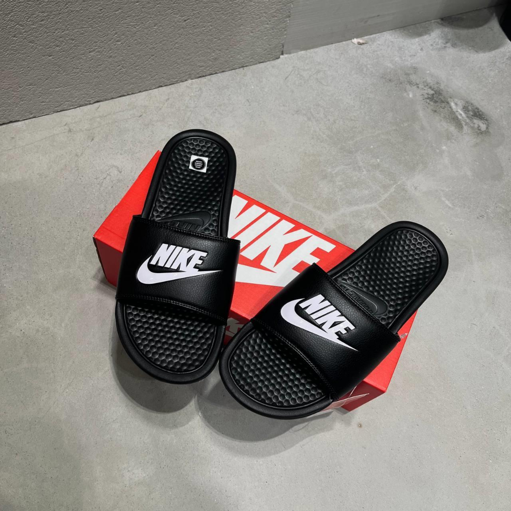 Dép Quai Ngang Thể Thao Benassi JDI Logo Black 343880 090