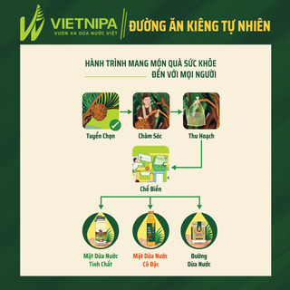 Mật hoa dừa nước Vietnipa 375gr