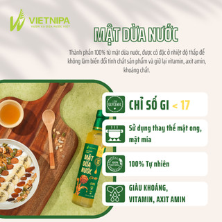 Mật hoa dừa nước Vietnipa 375gr