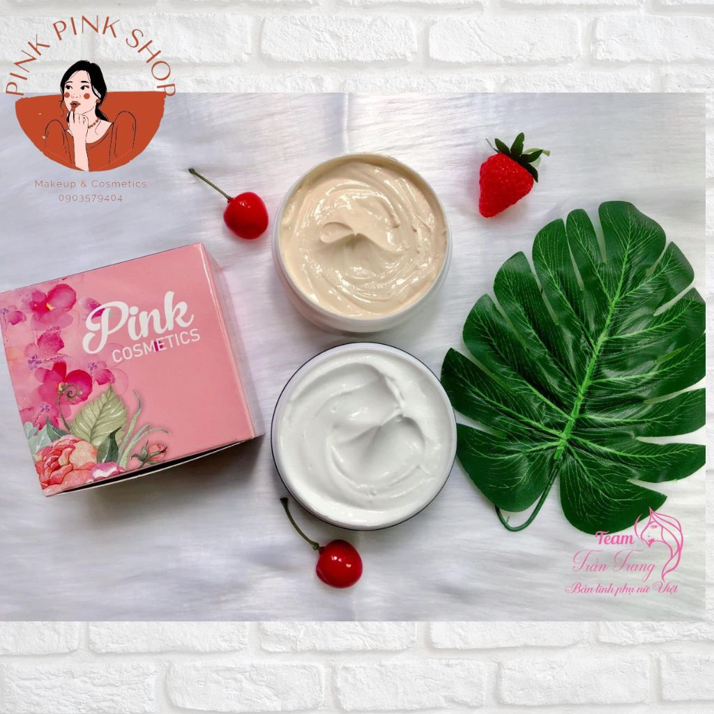 Kem Body Pink Cosmetics Làm Trắng Da, Cấp Ẩm & Chống Nắng SPF 50