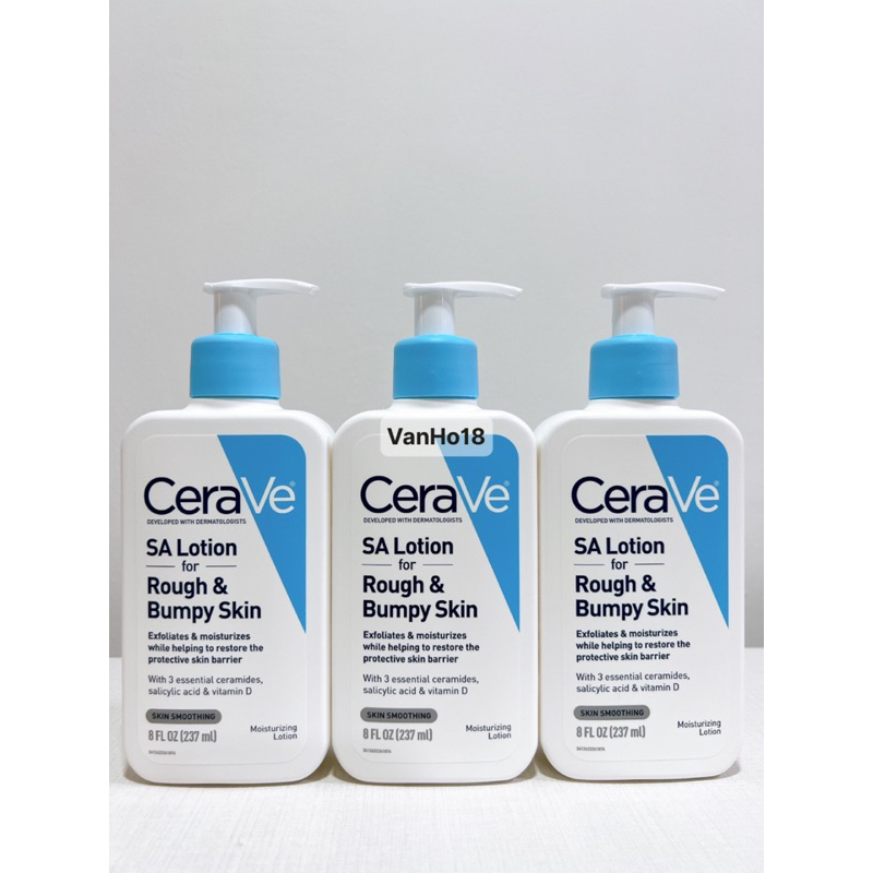 Kem dưỡng ẩm Cerave SA Lotion For Rough & Bumpy Skin
