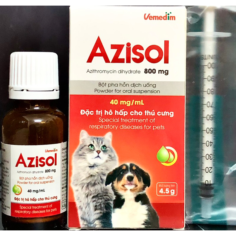 Respicure dùng cho chó mèo, chim gà hỗ trợ hô hấp trên