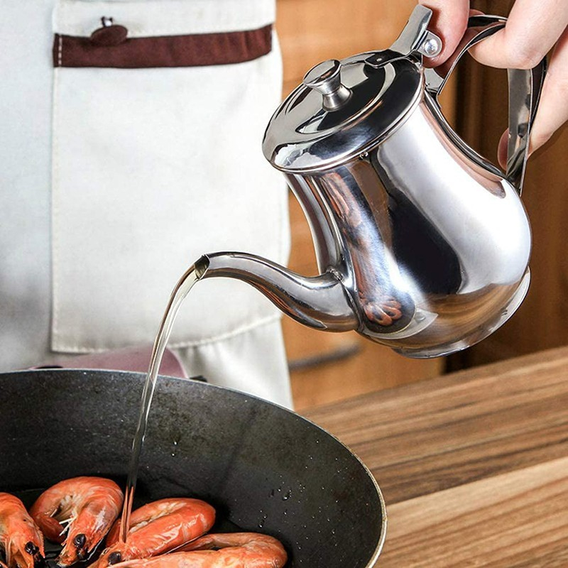 (HCM GIÁ SỈ) Ấm Pha Trà Cà Phê Bằng Inox Không Gỉ 2 Dung Tích 1400MLTiện Lợi