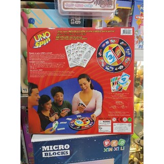 Hộp đồ chơi Thẻ bài UNO SPIN 0129