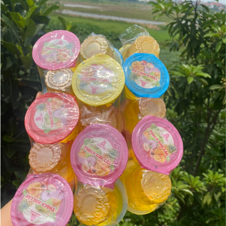 1 Cốc Thạch Râu Câu Hương Trái Cây