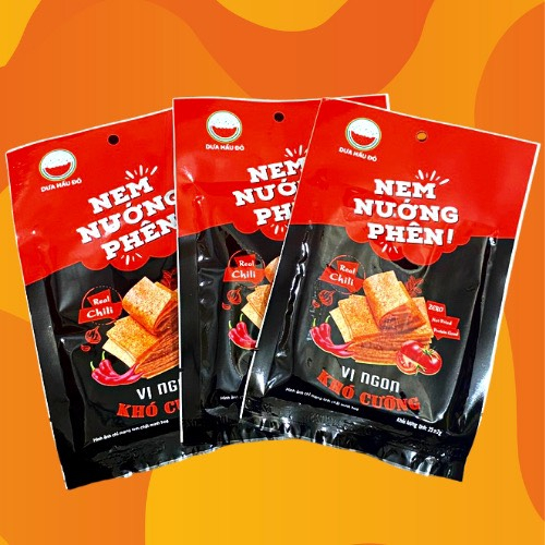 10 Gói Snack Nem Nướng Phên