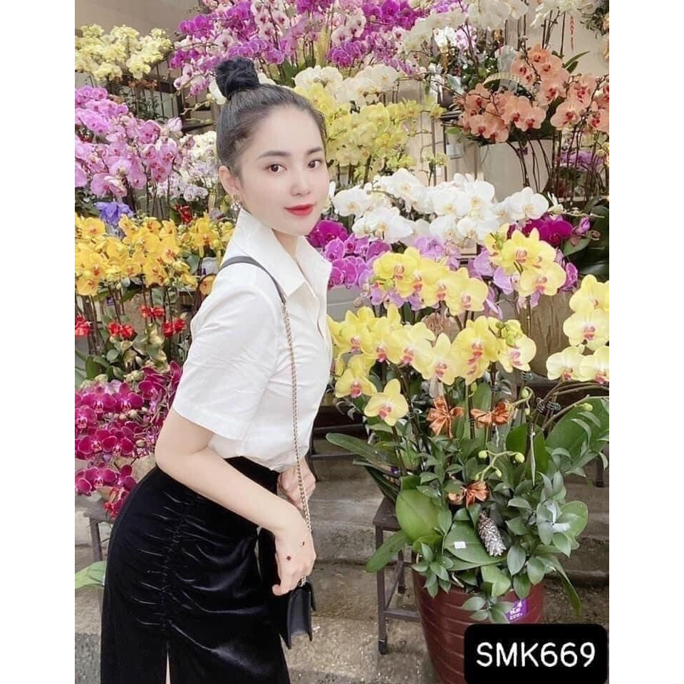 Áo sơ mi cộc tay uni mùa đi học Hari GenZ Somicoctayuni P7K2