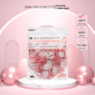 Combo 10 viên mặt nạ nén miniso Nhật Bản