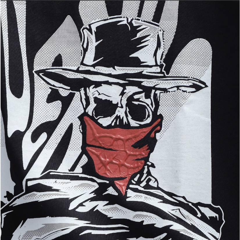 Áo thun nam ICDN Cowboy Wild West chất Cotton dày dặn mềm thoáng mát - ATID0229