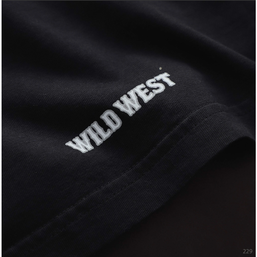 Áo thun nam ICDN Cowboy Wild West chất Cotton dày dặn mềm thoáng mát - ATID0229