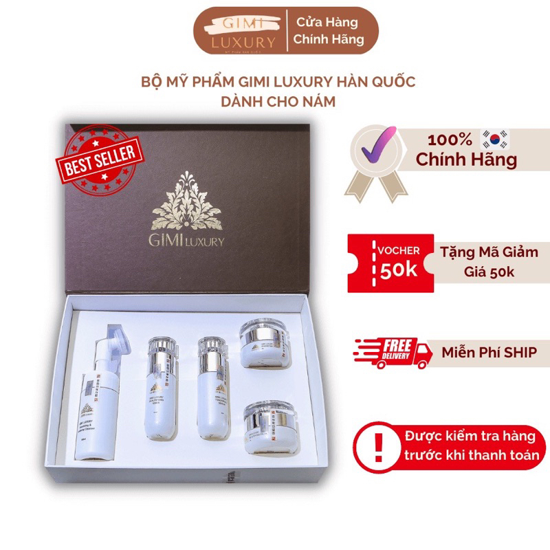 (CHÍNH HÃNG 100%)Kem Nám Tàn Nhang GiMi Luxury 40ml Chính Hãng Mẫu Mới Nhất 2023( hàng không vỏ )