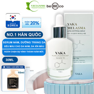 Serum nám, kem nám dưỡng trắng da hàn quốc yaka hàn quốc melasma ultra whitening serum 30ml