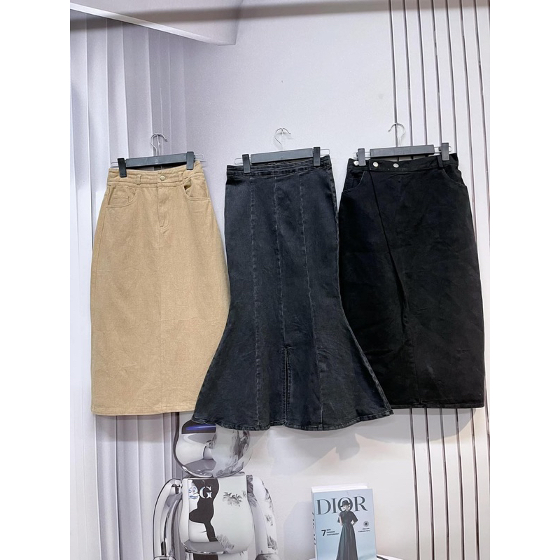 Chân Váy bò dài VIP