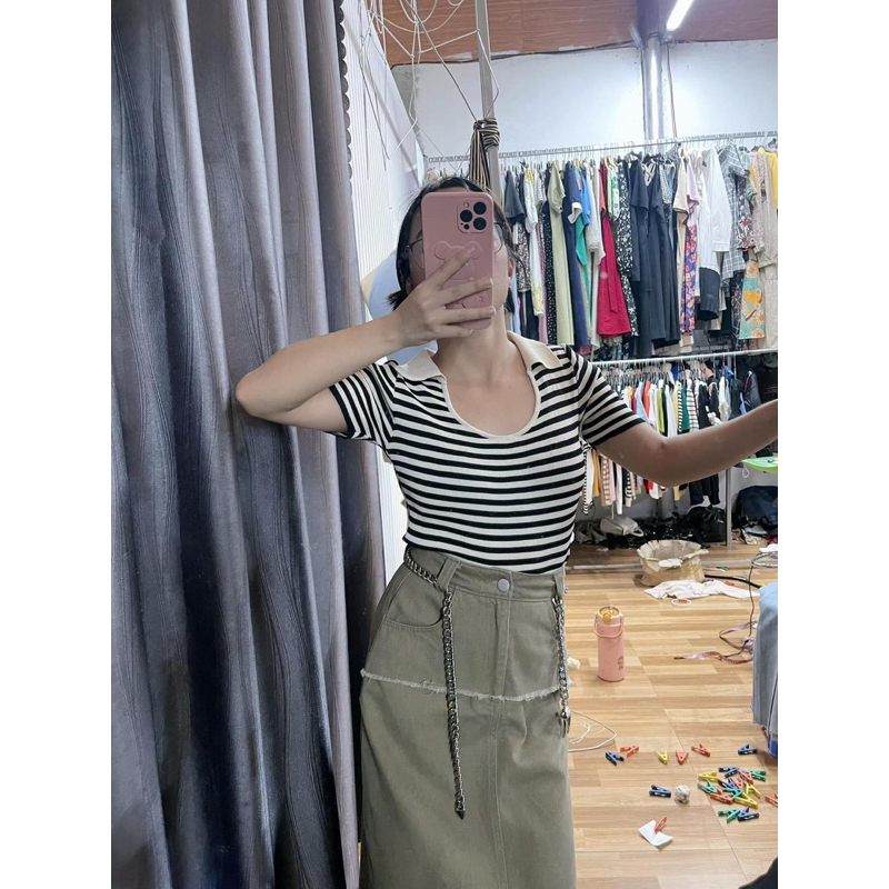 Chân Váy bò dài VIP