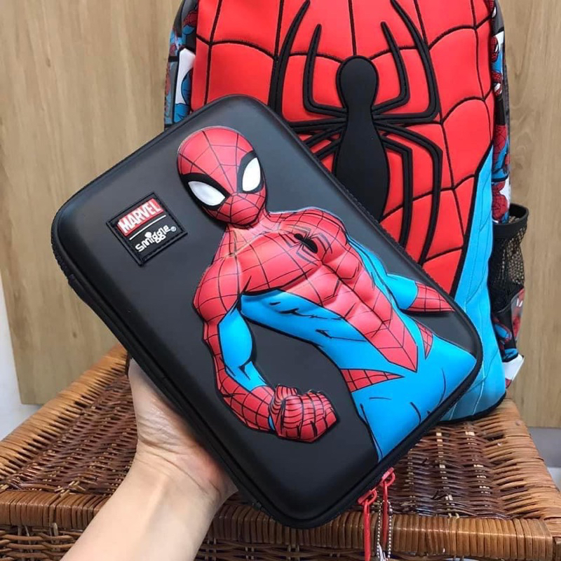Hộp bút Smiggle spriderman cao cấp