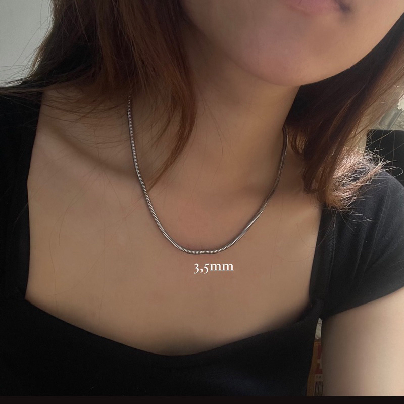 Chain thread / dây chuyền titan không đen gỉ Madde