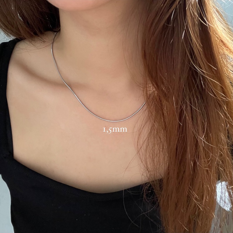 Chain thread / dây chuyền titan không đen gỉ Madde