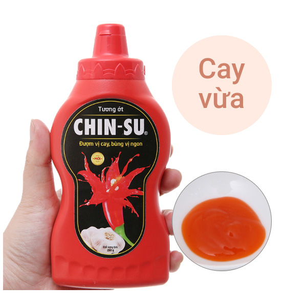 Tương Ớt Chin-Su Chai 250g sieuthitoanngoc
