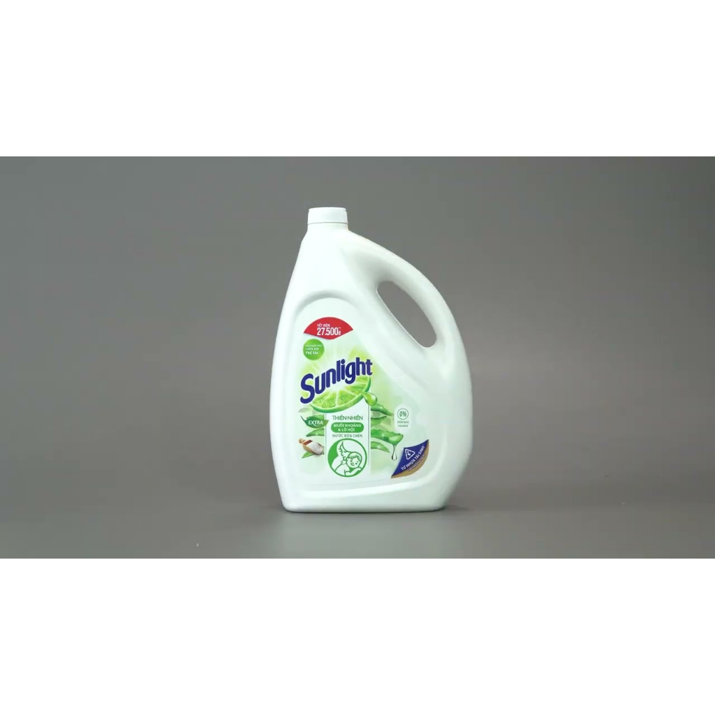 Nước rửa chén Sunlight thiên nhiên tự nhiên chai 3.6kg