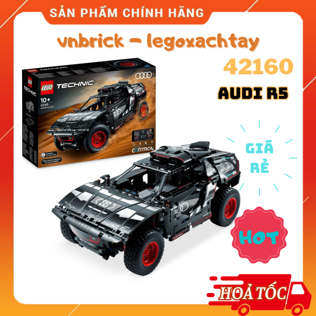 LEGO TECHNIC 42160 Siêu Xe Audi RS Q e-tron