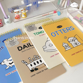 Sổ lò xo record & planner NEVER size A5