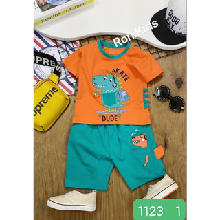 Bộ thun bé trai vải đẹp ronikids, max, veco, sumi, samkids 24-26kg