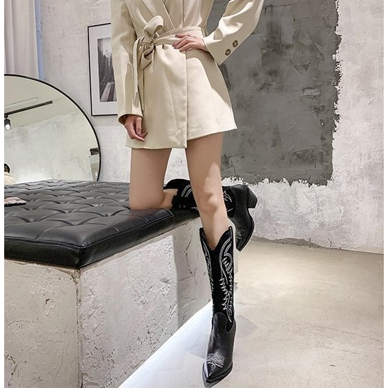 BOOT CAO BỒI COWBOY NỮ XU HƯỚNG HOT 2023